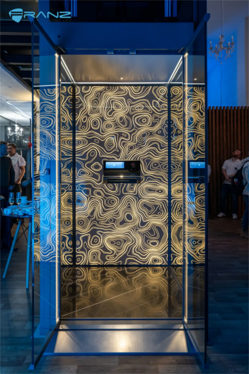 高端别墅家用电梯品牌弗朗茨_弗朗茨别墅家用电梯_别墅电梯设计