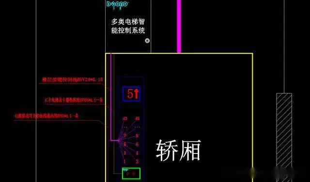 二维码刷卡人脸识别梯控安装方法与接线