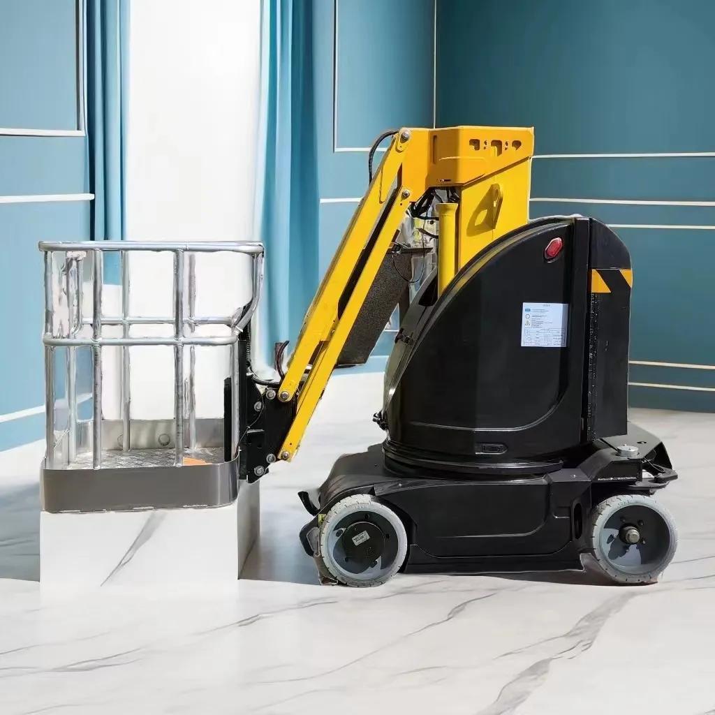 桅杆式高空作业车技术特点_曲臂式升降机使用方法_桅杆式高空作业车电动高效环保性